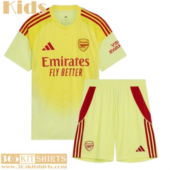 Football Shirts Arsenal Home Goalkeeper Kids 25 26