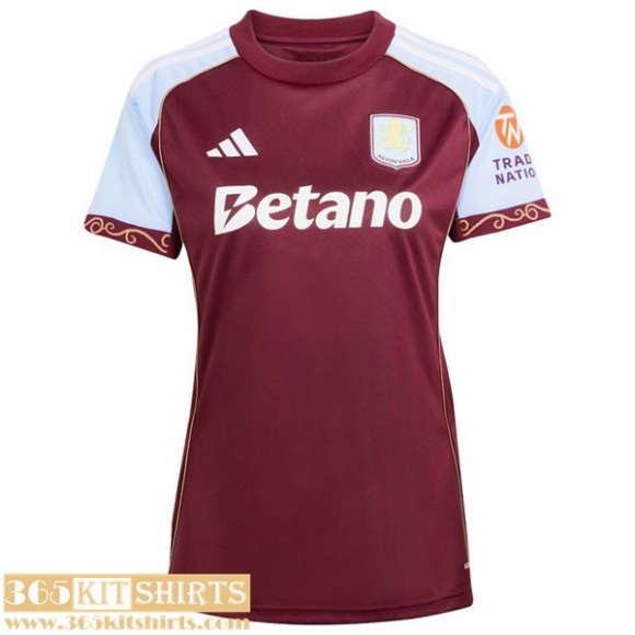 Football Shirts Aston Villa Home Women 25 26