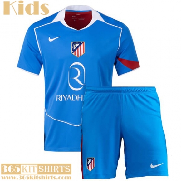 Football Shirts Atletico Madrid Third Kids 25 26