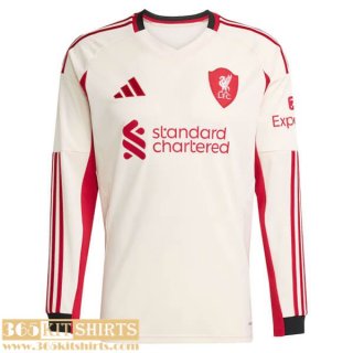 Football Shirts Liverpool Away Mens Long Sleeve 25 26