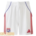 Football Shorts Lyon Home Mens 25 26 Football Shorts Lyon Home Mens 25 26