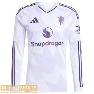 Football Shirts Manchester United Away Mens Long Sleeve 25 26