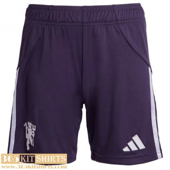 Football Shorts Manchester United Away Mens 25 26