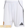 Football Shorts Manchester United Home Mens 25 26 Football Shorts Manchester United Home Mens 25 26