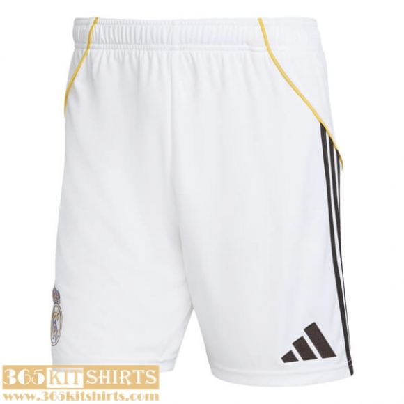 Football Shorts Real Madrid Home Mens 25 26