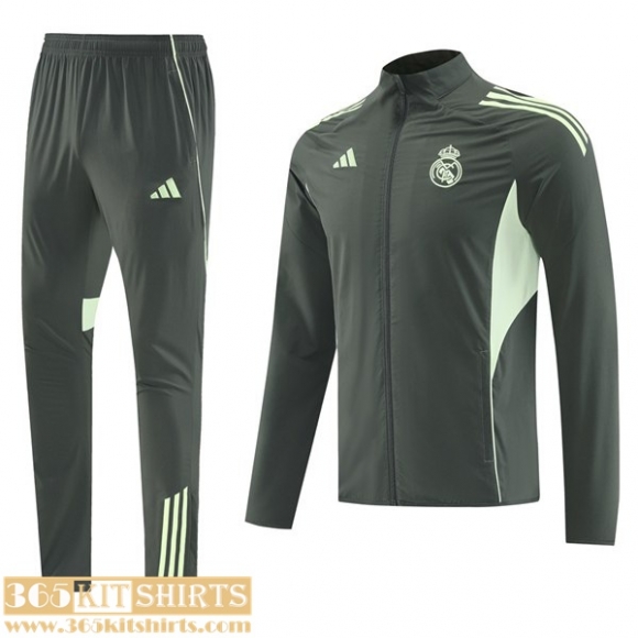 Windbreaker Real Madrid Mens 25 26 D352 Windbreaker Real Madrid Mens 25 26 D352