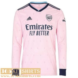 Football Shirts Arsenal Third Mens Long Sleeve 2022 2023