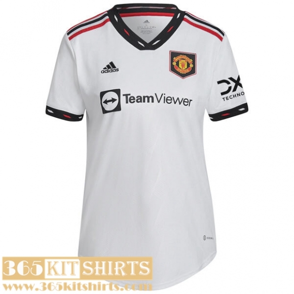 Football Shirts Manchester United Away Women 2022 2023