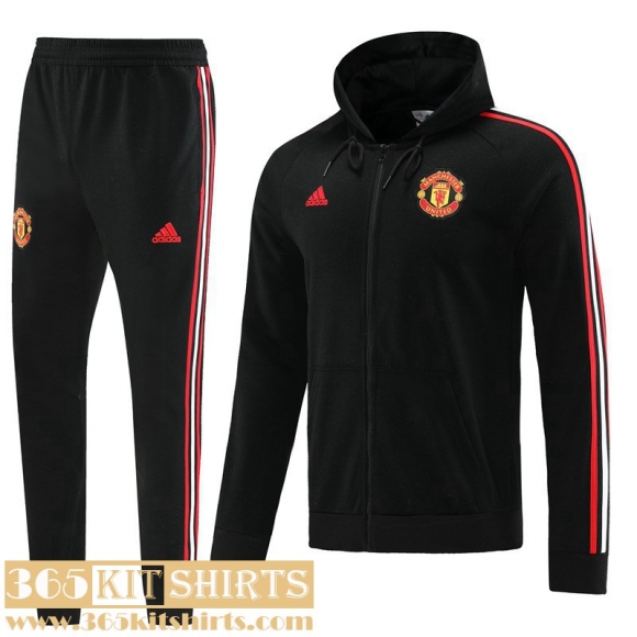 Jacket Manchester United black Mens 2022 2023 JK598