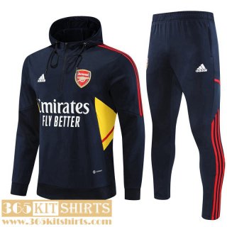 Hoodie Arsenal Navy blue Mens 2022 2023 SW55