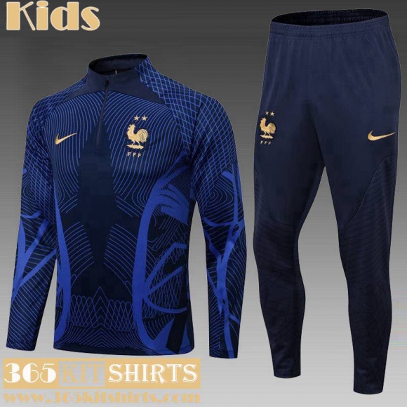 Training France Navy blue Enfant 2022 2023 TK500