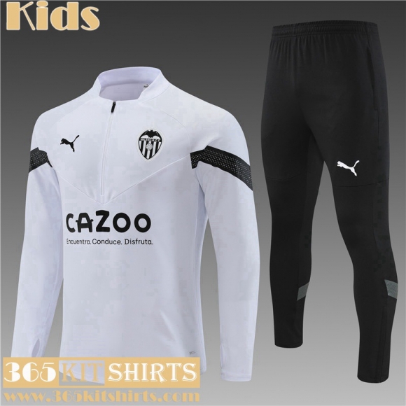 Training Valencia White Enfant 2022 2023 TK505