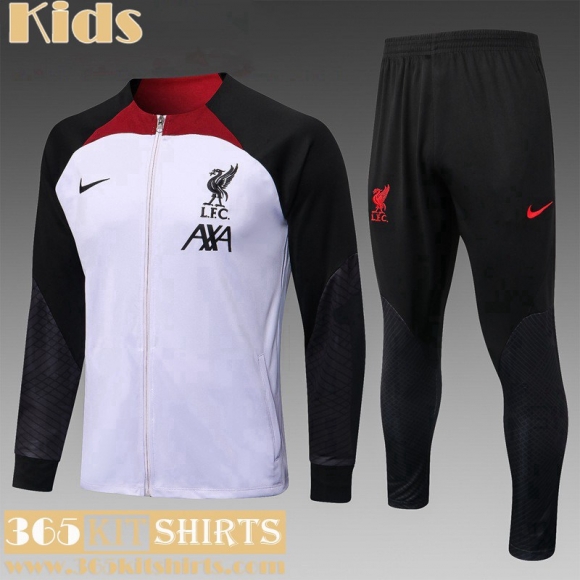 Jacket Liverpool White Enfant 2022 2023 TK516 Jacket Liverpool White Enfant 2022 2023 TK516
