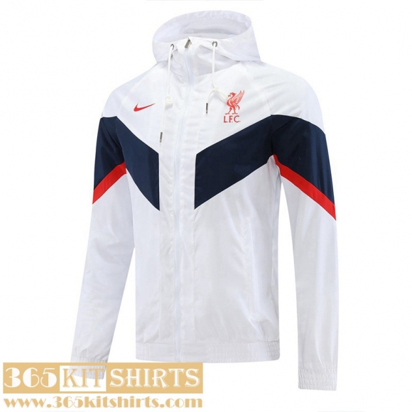 Windbreaker Liverpool White Mens 2022 2023 WK203