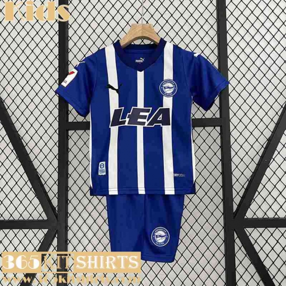 Football Shirts Alaves Home Kids 2023 2024