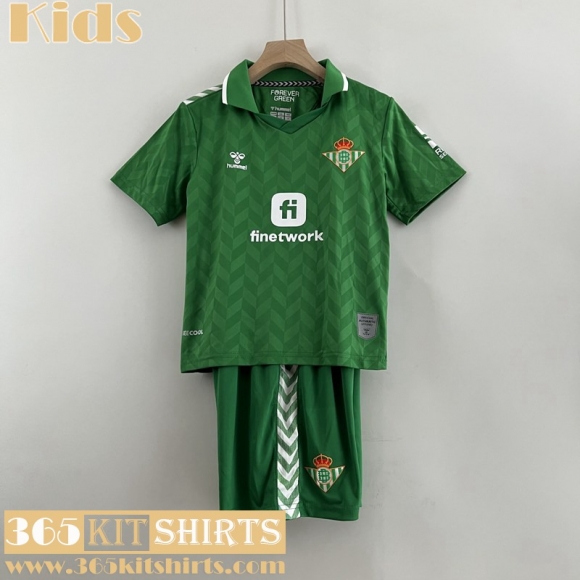 Football Shirts Real Betis Away Kids 2023 2024