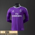 Retro Football Shirts Real Madrid Away Mens Long Sleeve 16 17 FG1034