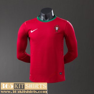 Retro Football Shirts Portugal Home Mens Long Sleeve 2012 FG1053