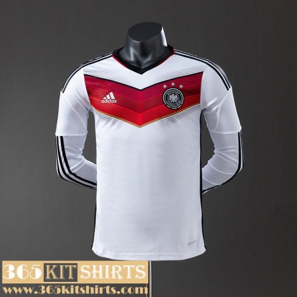Retro Football Shirts Germany Home Mens Long Sleeve 2014 FG1054