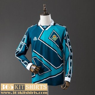 Retro Football Shirts Real Betis Away Mens Long Sleeve 95 97 FG1070 Retro Football Shirts Real Betis Away Mens Long Sleeve 95 97 FG1070