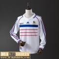Retro Football Shirts France Away Mens Long Sleeve 1998 FG1074 Retro Football Shirts France Away Mens Long Sleeve 1998 FG1074
