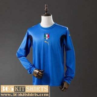 Retro Football Shirts Italy Home Mens Long Sleeve 2006 FG1076 Retro Football Shirts Italy Home Mens Long Sleeve 2006 FG1076