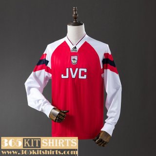 Retro Football Shirts Arsenal Home Mens Long Sleeve 92 94 FG1084 Retro Football Shirts Arsenal Home Mens Long Sleeve 92 94 FG1084