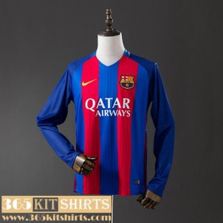 Retro Football Shirts Barcelona Home Mens Long Sleeve 16 17 FG1085 Retro Football Shirts Barcelona Home Mens Long Sleeve 16 17 FG1085
