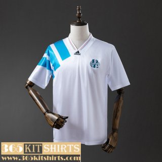 Retro Football Shirts Marseille Home Mens 92 93 FG1110 Retro Football Shirts Marseille Home Mens 92 93 FG1110