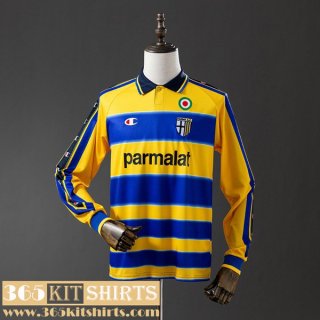 Retro Football Shirts Parma Home Mens Long Sleeve 99 00 FG1119 Retro Football Shirts Parma Home Mens Long Sleeve 99 00 FG1119