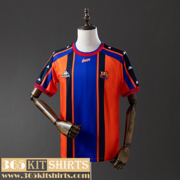 Retro Football Shirts Barcelona Away Mens 97 98 FG1121 Retro Football Shirts Barcelona Away Mens 97 98 FG1121