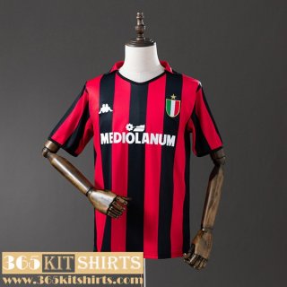 Retro Football Shirts AC Milan Home Mens 88 89 FG1125 Retro Football Shirts AC Milan Home Mens 88 89 FG1125