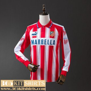 Retro Football Shirts Atletico Madrid Home Mens Long Sleeve 94 95 FG1151