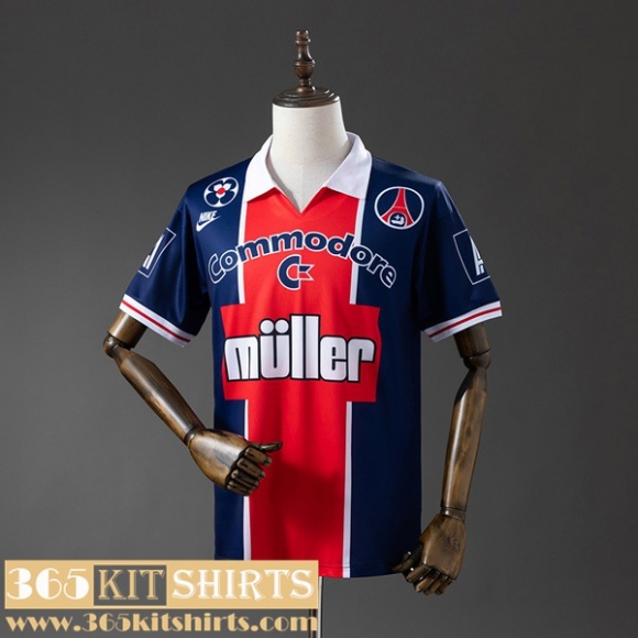 Retro Football Shirts PSG Home Mens 91 92 FG1176 Retro Football Shirts PSG Home Mens 91 92 FG1176