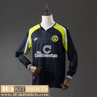 Retro Football Shirts Dortmund Away Mens Long Sleeve 95 96 FG1180 Retro Football Shirts Dortmund Away Mens Long Sleeve 95 96 FG1180