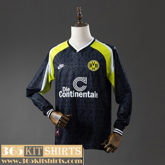 Retro Football Shirts Dortmund Away Mens Long Sleeve 95 96 FG1180 Retro Football Shirts Dortmund Away Mens Long Sleeve 95 96 FG1180