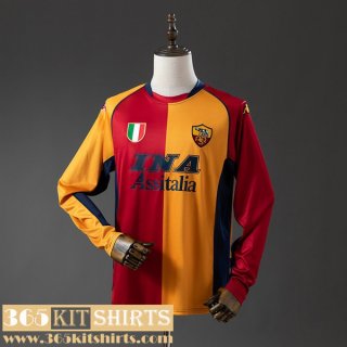Retro Football Shirts Roma Special Edition Mens Long Sleeve 01 02 FG1187