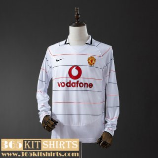 Retro Football Shirts Manchester United Away Mens Long Sleeve 2003 05 FG845 Retro Football Shirts Manchester United Away Mens Long Sleeve 2003 05 FG845