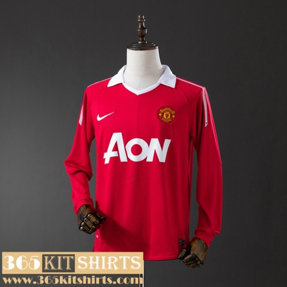 Retro Football Shirts Manchester United Home Mens Long Sleeve 2010 11 FG846 Retro Football Shirts Manchester United Home Mens Long Sleeve 2010 11 FG846