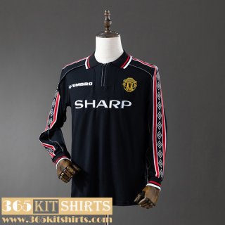 Retro Football Shirts Manchester United Mens Long Sleeve 1998 99 FG847