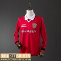 Retro Football Shirts Manchester United Home Mens Long Sleeve 1999 00 FG858