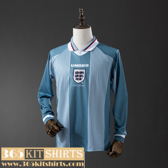 Retro Football Shirts England Away Mens Long Sleeve 1996 FG861 Retro Football Shirts England Away Mens Long Sleeve 1996 FG861