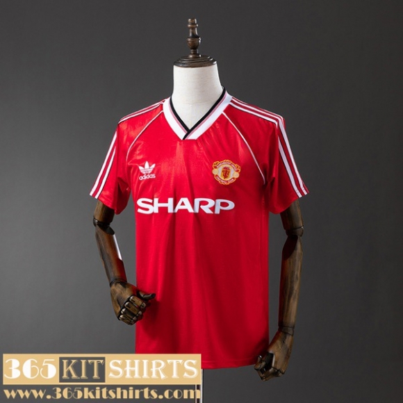 Retro Football Shirts Manchester United Home Mens 1984 FG869