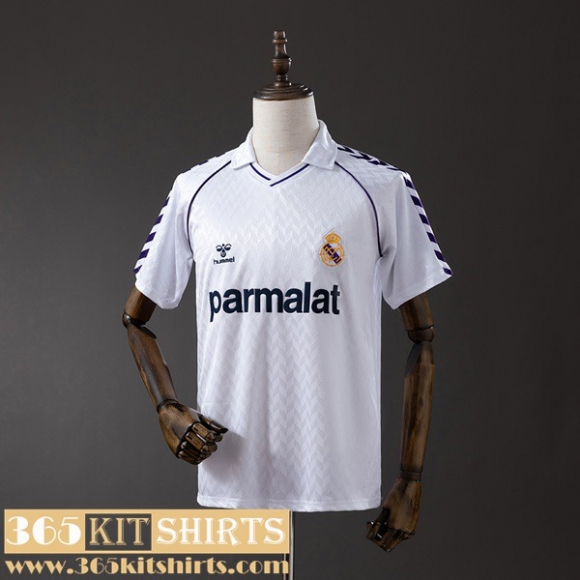 Retro Football Shirts Real Madrid Home Mens 86 87 FG873 Retro Football Shirts Real Madrid Home Mens 86 87 FG873