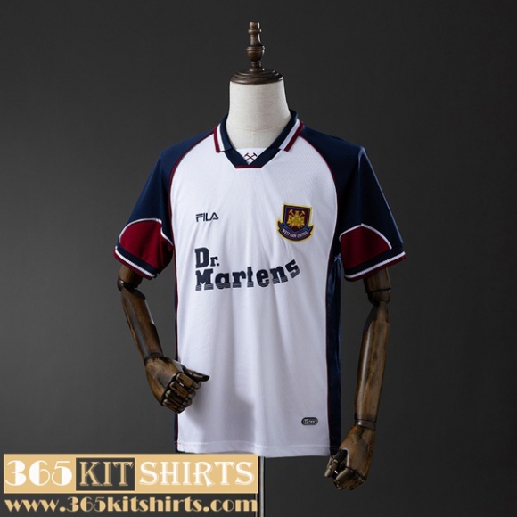 Retro Football Shirts West Ham United Away Mens 99 01 FG891 Retro Football Shirts West Ham United Away Mens 99 01 FG891