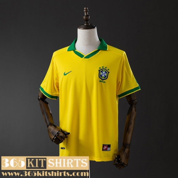 Retro Football Shirts Brazil Home Mens 1997 FG903 Retro Football Shirts Brazil Home Mens 1997 FG903