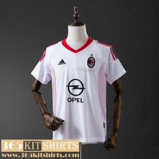 Retro Football Shirts AC Milan Away Mens 02 03 FG910 Retro Football Shirts AC Milan Away Mens 02 03 FG910