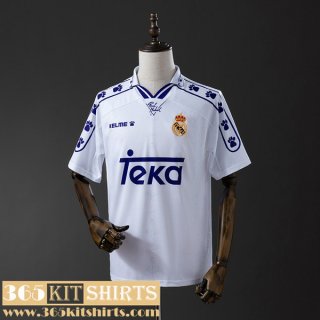 Retro Football Shirts Real Madrid Home Mens 94 96 FG945 Retro Football Shirts Real Madrid Home Mens 94 96 FG945