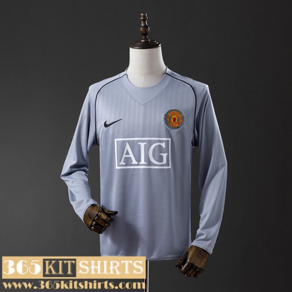 Retro Football Shirts Manchester United Goalkeepers Mens Long Sleeve 2007 FG946