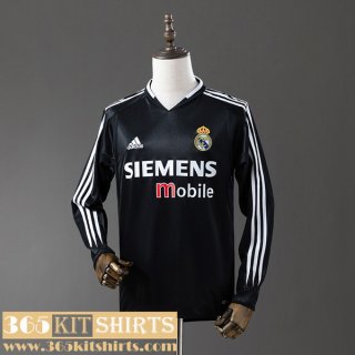 Retro Football Shirts Real Madrid Third Mens Long Sleeve 04 05 FG953